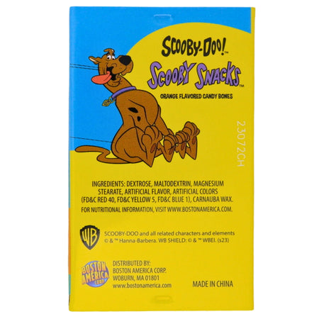 Boston America Scooby Snack Slider Tin - 1oz Nutrition Facts Ingredients - Scooby Doo - Scooby Doo Snack