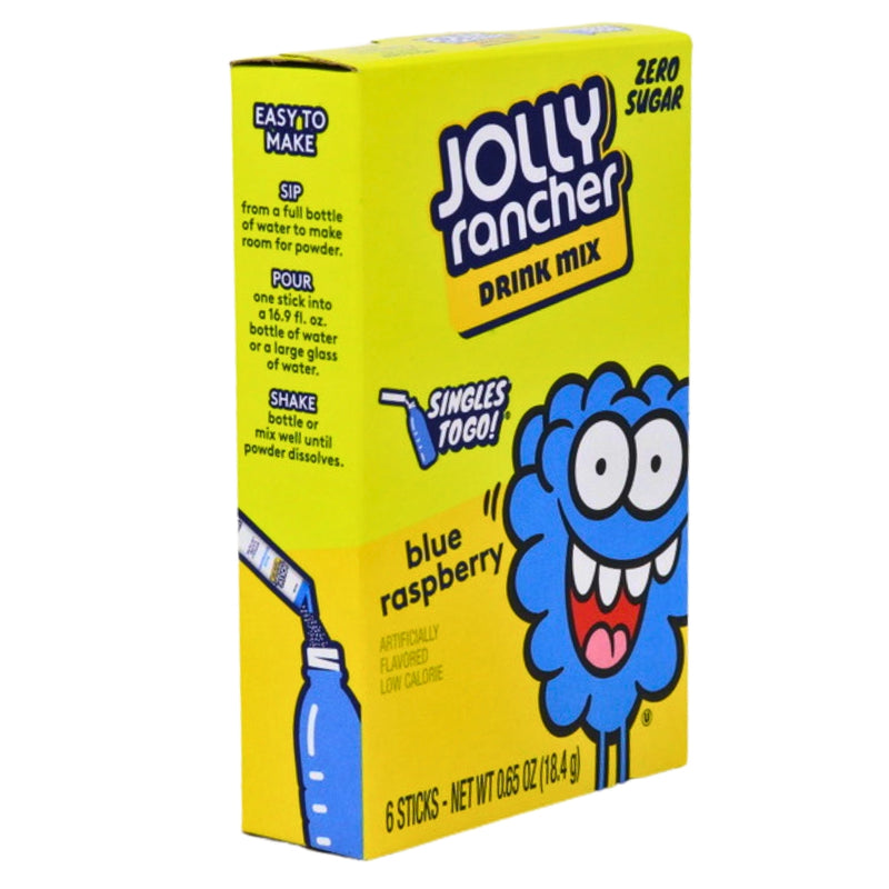 Jolly Rancher Singles To GoBlue Raspberry Drink Mix