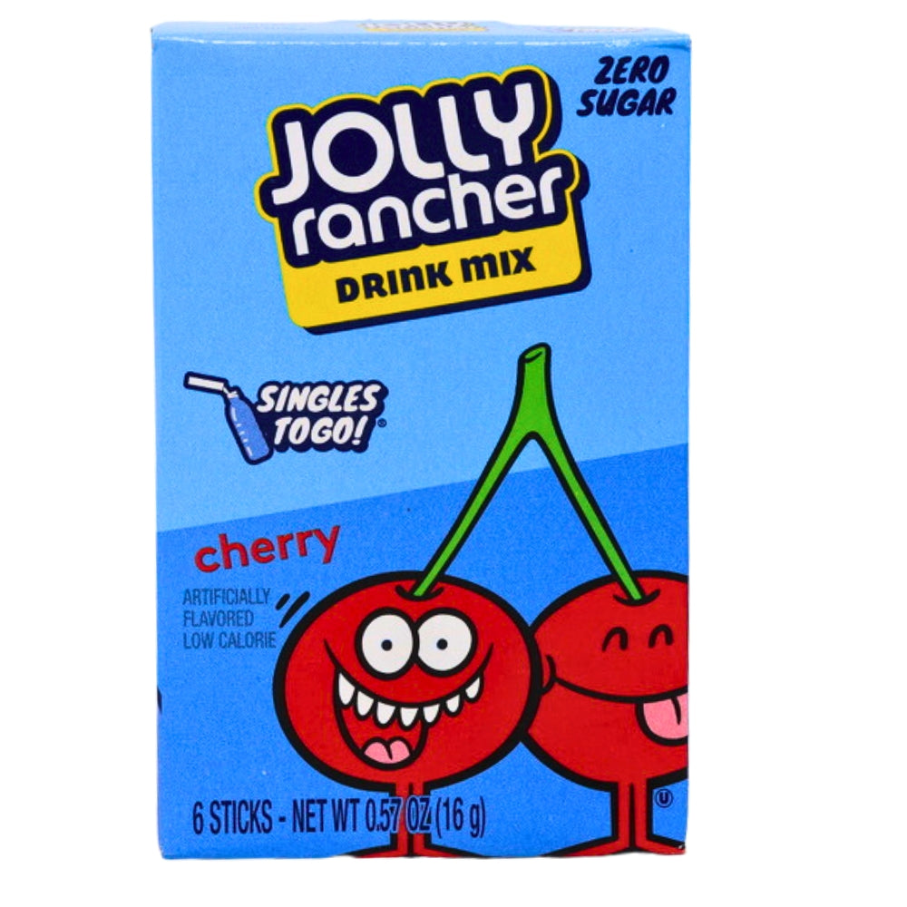 Jolly Rancher Singles To Go-Cherry Drink Mix – Candy Funhouse CA