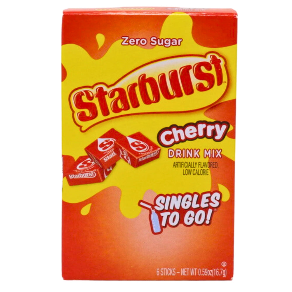 Starburst Singles To Go Drink Mix-Cherry