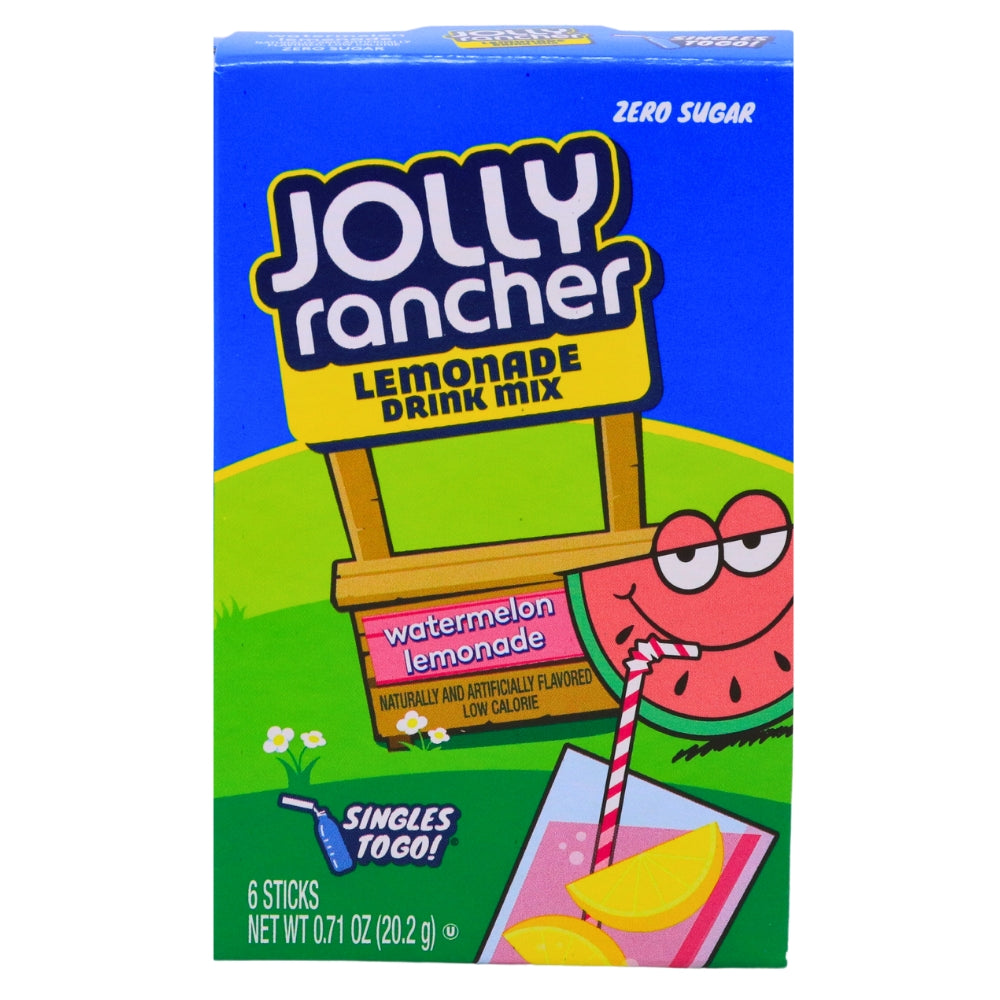 Singles to Go Jolly Rancher Watermelon Lemonade Drink Mix