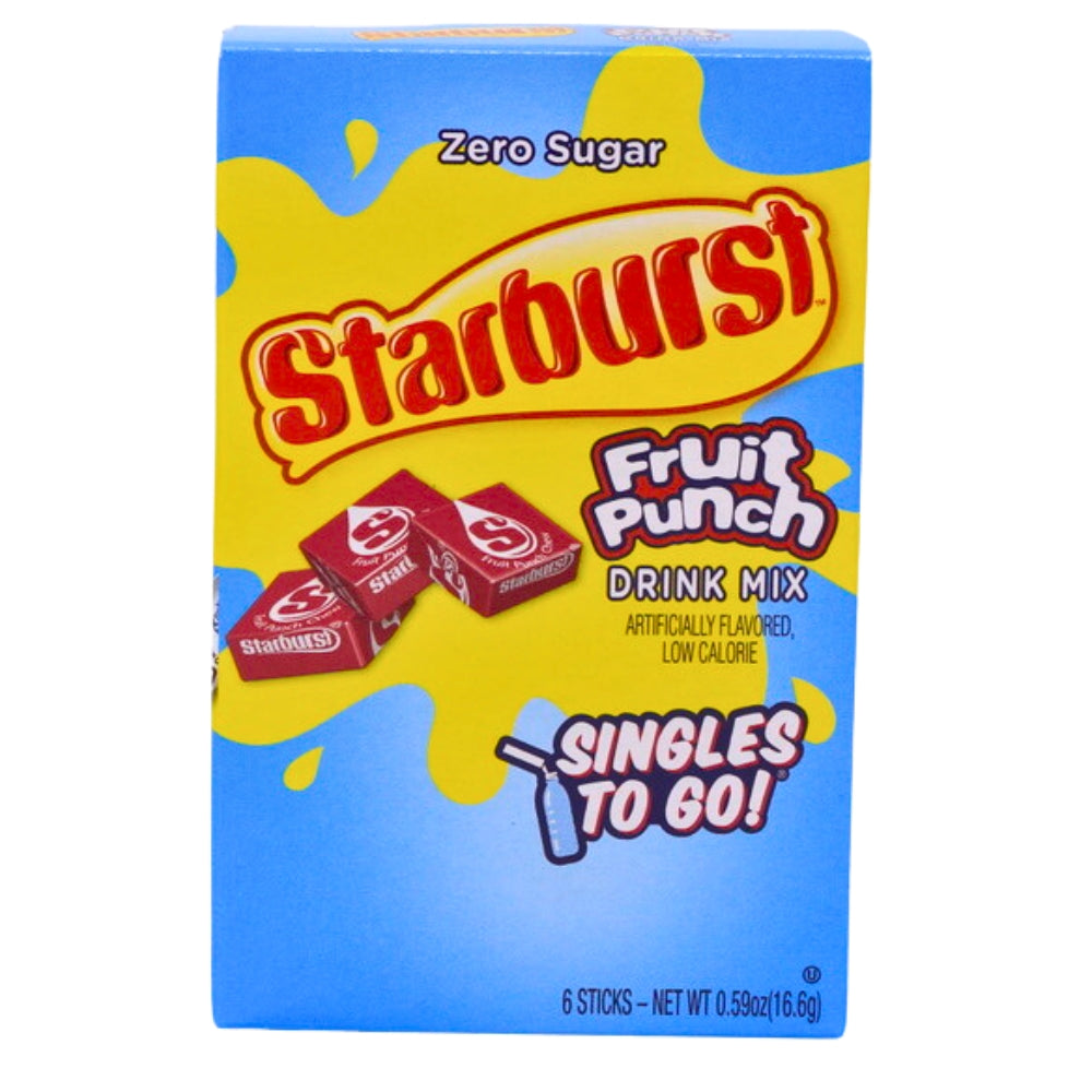 Starburst Singles To Go Drink Mix-Fruit Punch