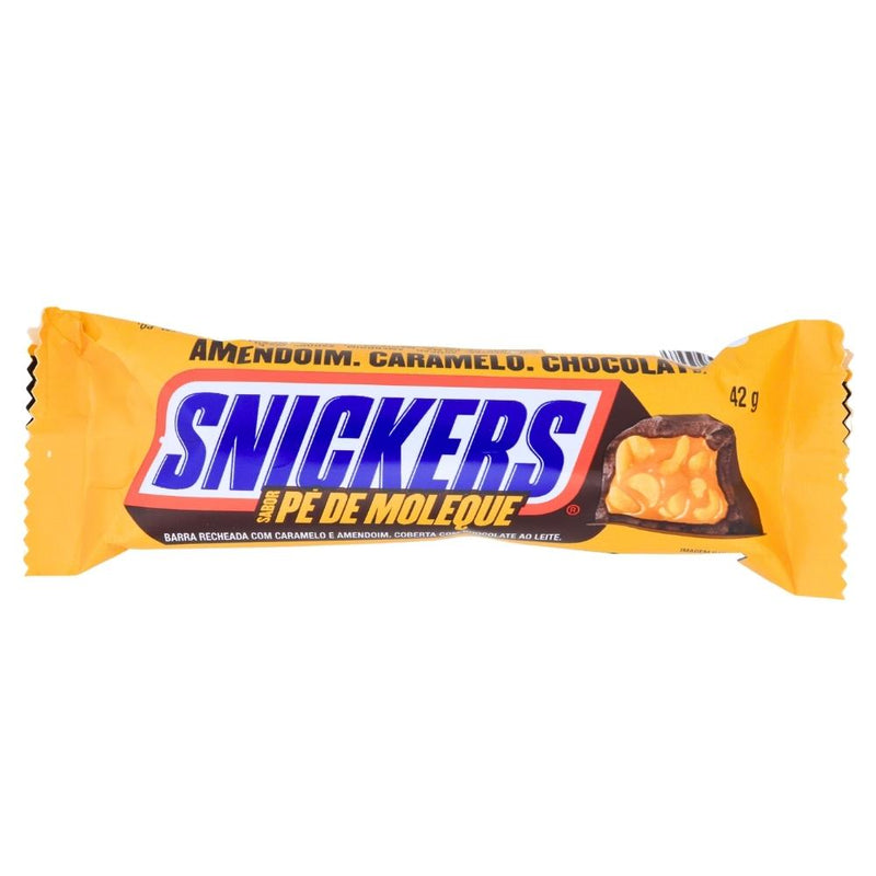 Snickers Peanut Brittle (Brazil) - 42g - Snickers - Snickers Bar - Chocolate Bar - Brazil Candy - Brazil Chocolate - Brazilian Chocolate - Brazilian Candy