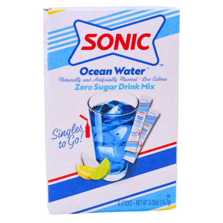 Sonic Ocean Water Zero Sugar Singles To-Go