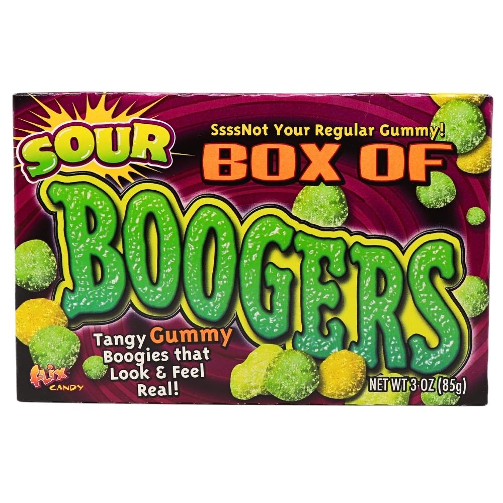 Sour Box of Boogers - 3.25oz - Gummy Candy - Sour Candy