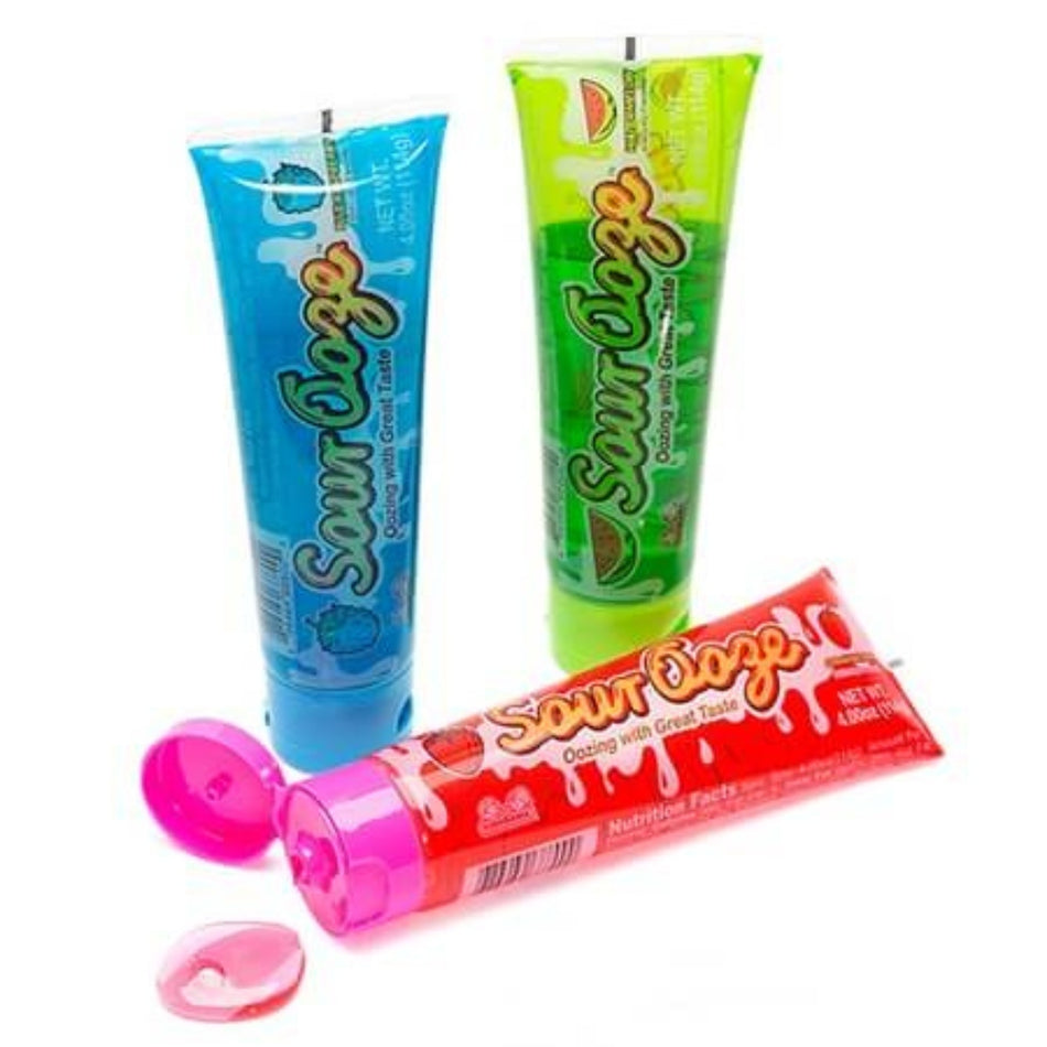 Sour Ooze Tube Candy Gel - 4 oz.