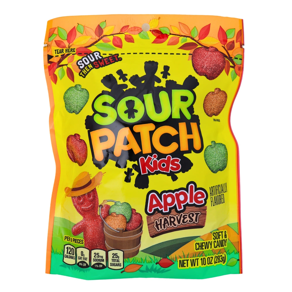Sour Patch Kids Apple Harvest - 10oz - Sour Patch Kids Candy - Chewy Candy - Sour Candy