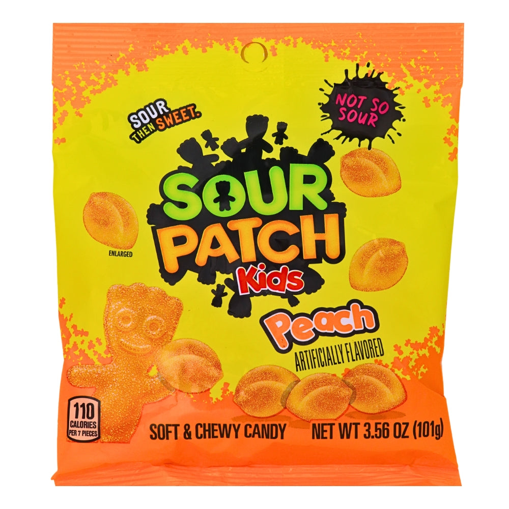 Sour Patch Kids Peach Candy - 3.56oz