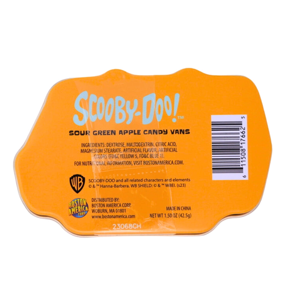 Boston America Scooby Doo Mystery Machine Tin - 1.5oz Nutrition Facts Ingredients