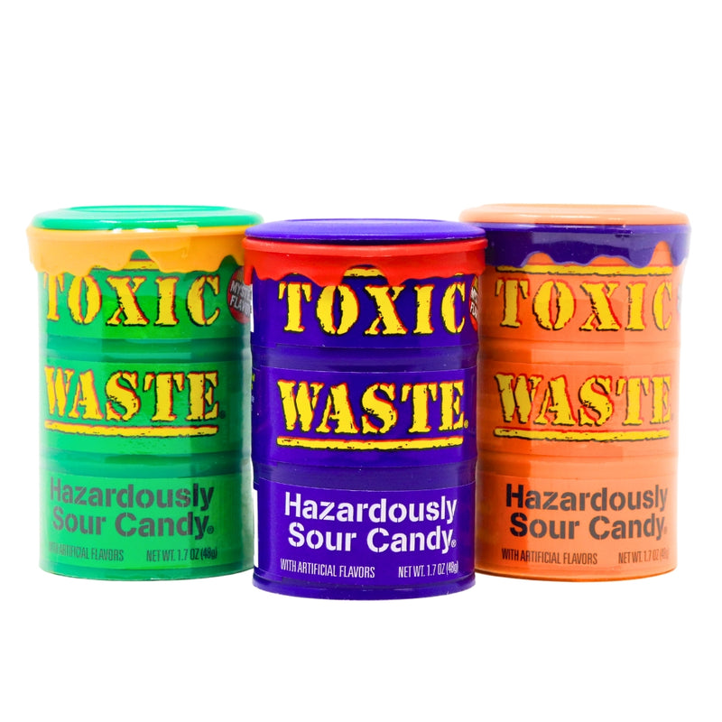 Toxic Waste Hazardously Sour Candy Mystery Flavour