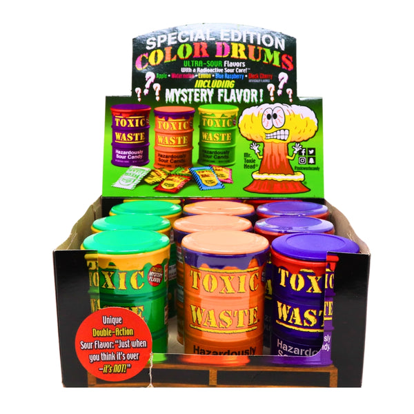 Toxic Waste Holiday Drums