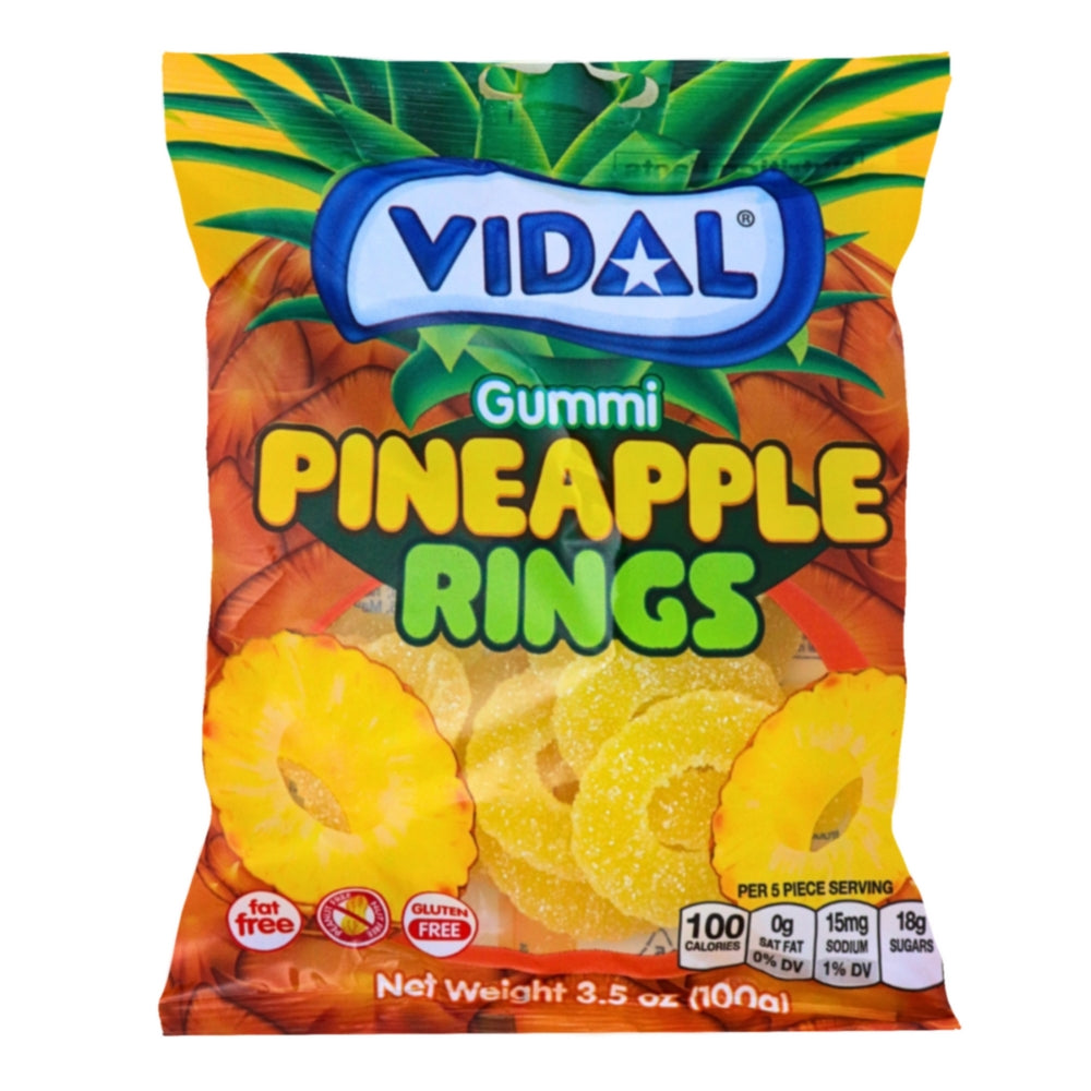 Vidal Pineapple Rings - 3.5oz