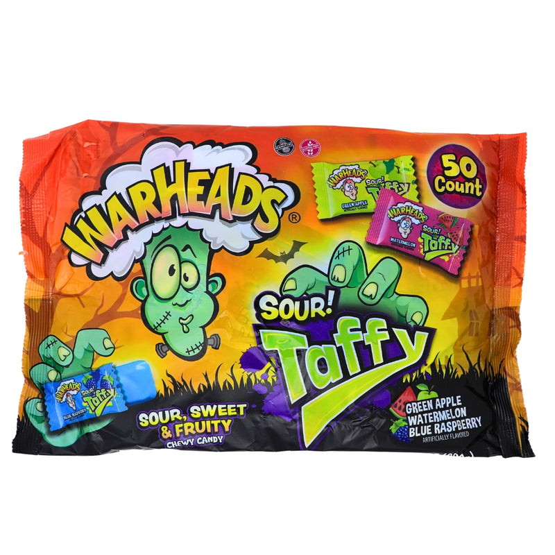 Warheads Taffy 50ct - 10.58oz