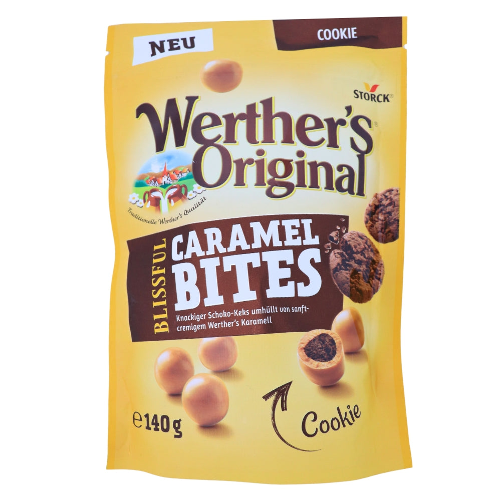 Werthers Original Blissful Caramel Bites Cookies - 140g