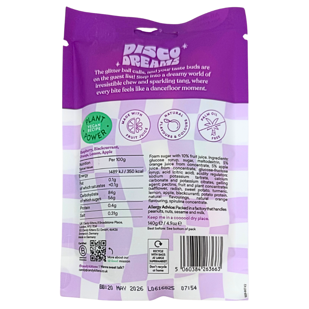 Candy Kittens Disco Dreams (UK) - 140g