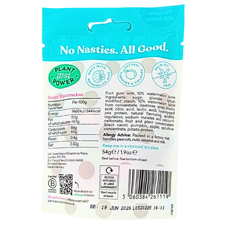 Candy Kittens Sour Watermelon (UK) - 54g