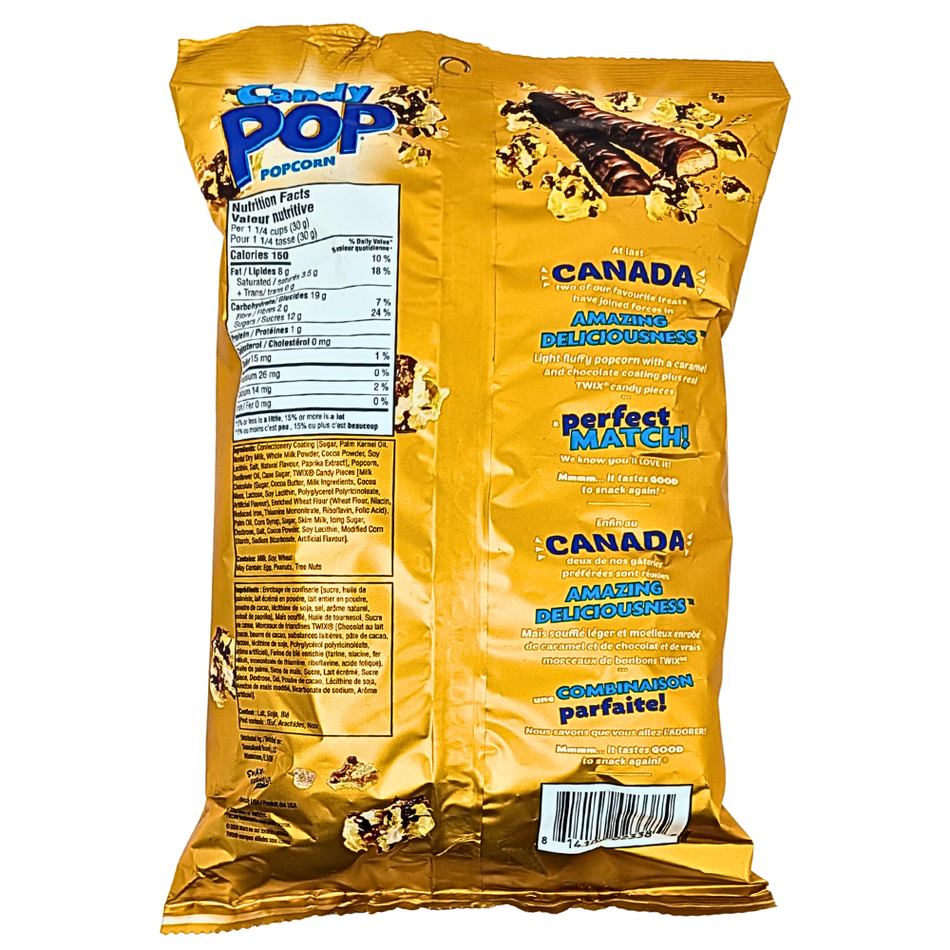 Candy Pop Popcorn with Twix - 149g