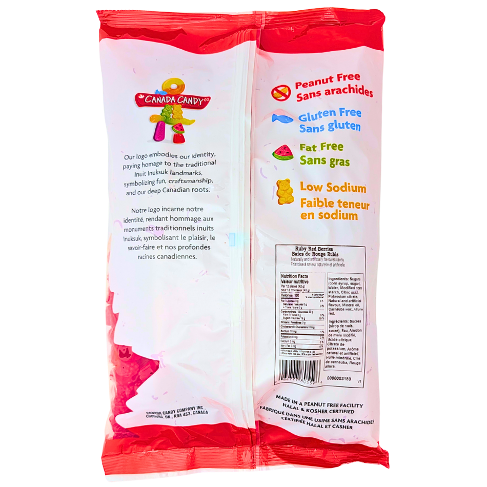 CCC Ruby Red Berries Gummy Candy 2.5kg