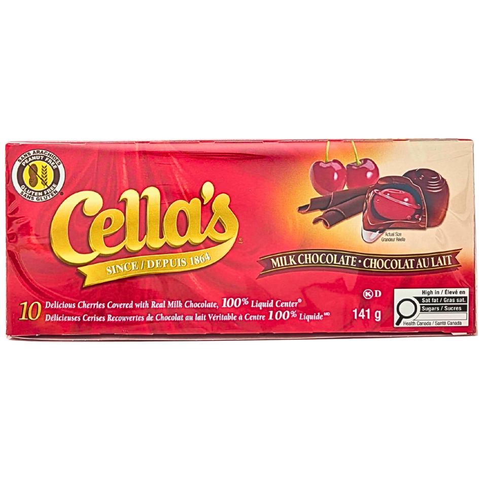 Cella's Cherry Milk Chocolate Gift Box  - 141g