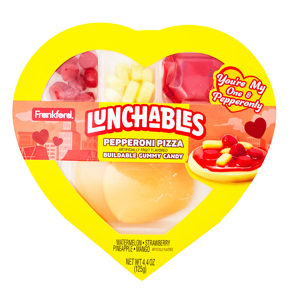 Kraft Lunchables Pizza Kit Heart Box - 4.4oz - Kraft Lunchables Pizza Kit Heart Box - Heart-Shaped Pizza Fun - Valentine's Day Lunch - Cheesy Goodness Treats - Pizza-Making Adventure - Heartfelt Lunchables - Lunchbox Joy - Valentine's Day Gifts - Heartwarming Pizza Kit - Pizza Love Celebration