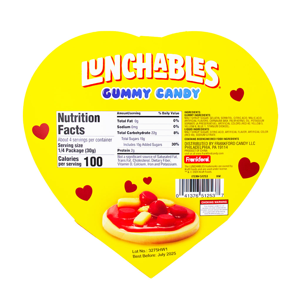 Kraft Lunchables Pizza Kit Heart Box - 4.4oz Nutrition Facts Ingredients - Kraft Lunchables Pizza Kit Heart Box - Heart-Shaped Pizza Fun - Valentine's Day Lunch - Cheesy Goodness Treats - Pizza-Making Adventure - Heartfelt Lunchables - Lunchbox Joy - Valentine's Day Gifts - Heartwarming Pizza Kit - Pizza Love Celebration