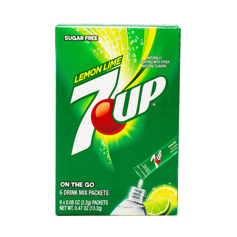 Singles to Go 7UP Lemon Lime - Singles to Go 7UP Lemon Lime - 7UP Lemon Lime Drink Packets - Lemon Lime Water Enhancer - Fizzy Drink Mix - Citrusy Hydration On-the-Go - 7UP Flavoured Water - Convenient Drink Packets - Lemon Lime Beverage Mix - Portable Fizz Pack - Sparkling Citrus Sensation - Singles to go - Singles to go Drink - Powdered Drinks - 7up Drink - 7up powdered drink