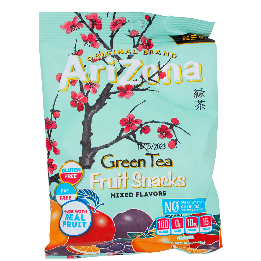 Arizona Green Tea Fruit Snacks - 142g **BB OCT 15/23**