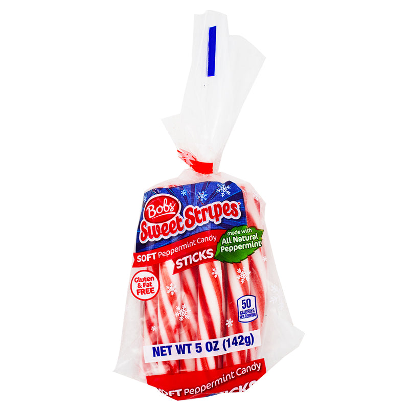 Bob's Soft Peppermint Sticks - 142g - Peppermint Candy - Soft Peppermint Candy - Bob’s Candy - Bob’s Soft Peppermint Candy