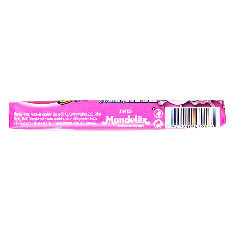 Bubblicious Gum Strawberry Splash Nutrition Facts Ingredients - Bubblicious - Bubble Gum - Chewing Gum - Classic Candy - Classic Bubble Gum - Strawberry Chewing Gum - Strawberry Bubble Gum - Bubblicious Gum Strawberry Splash
