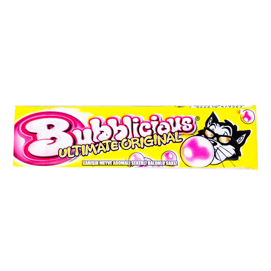 Bubblicious Gum Ultimate Original - Bubblicious - Bubble Gum - Chewing Gum - Classic Candy - Classic Bubble Gum