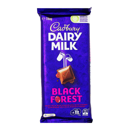 Cadbury Dairy Milk Black Forest (Aus) - 180g