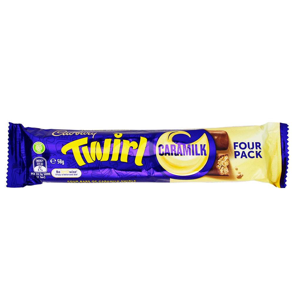 Cadbury Twirl Caramilk Four Pack (Aus) - 58g