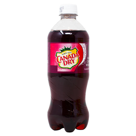 Canada Dry Black Cherry Ginger Ale - 591mL - Black Cherry Ginger Ale - Fizzy Fusion - Canada Dry - Sparkling Symphony - Refreshment Game - Elegance and Excitement - Succulent Black Cherry - Ginger Spice - Taste Adventure - Sophisticated Soiree - Canada Dry Black Cherry - Ginger Ale