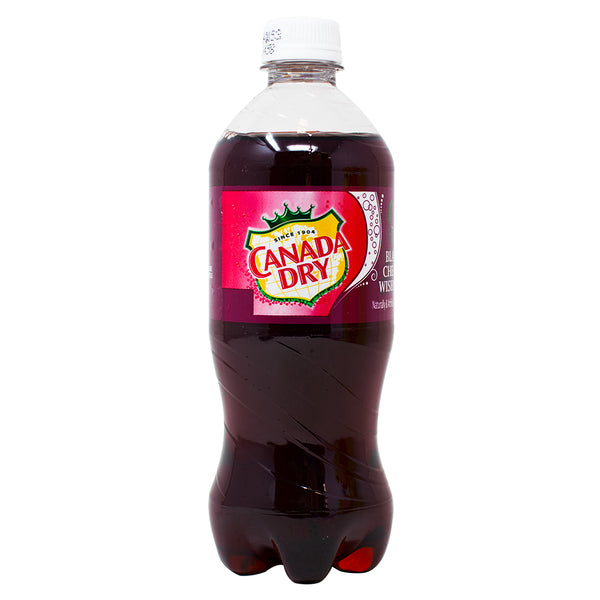 Canada Dry Black Cherry Ginger Ale - 591mL | Candy Funhouse