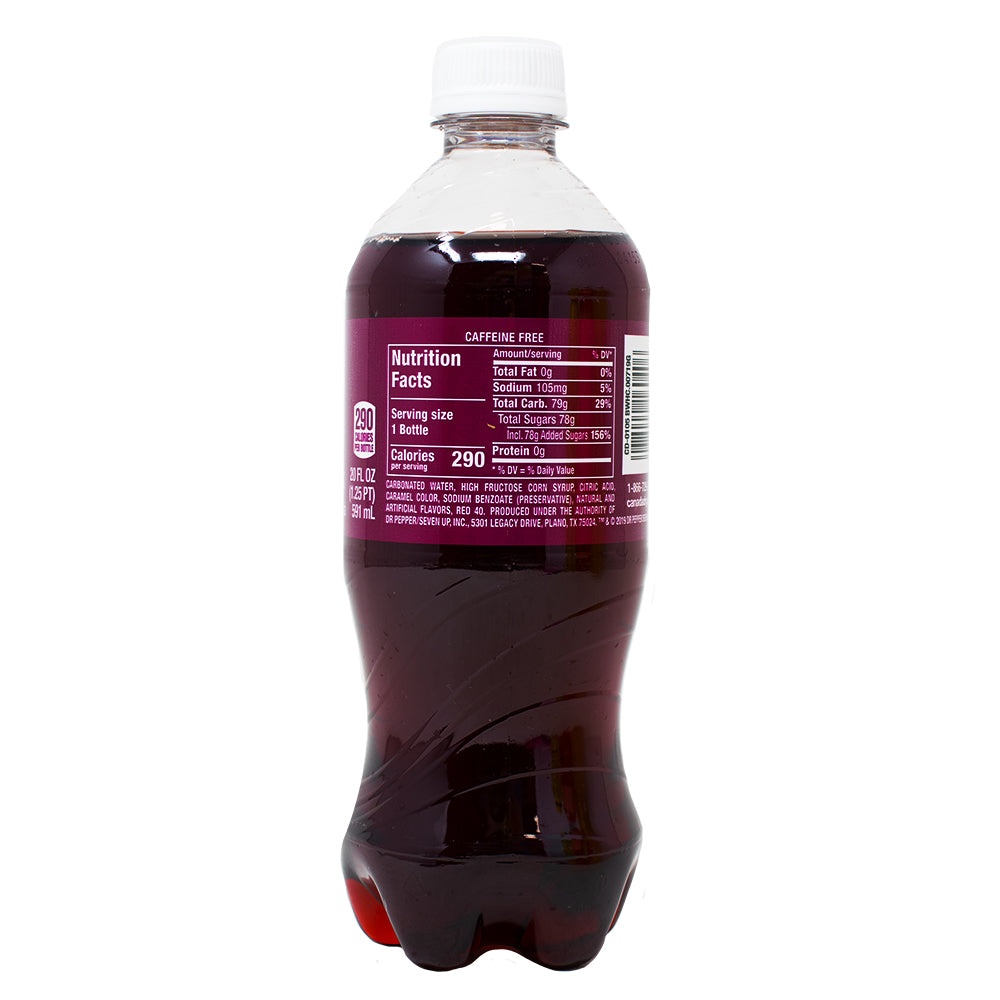 Canada Dry Black Cherry Ginger Ale - 591mL Nutrition Facts Ingredients - Black Cherry Ginger Ale - Fizzy Fusion - Canada Dry - Sparkling Symphony - Refreshment Game - Elegance and Excitement - Succulent Black Cherry - Ginger Spice - Taste Adventure - Sophisticated Soiree - Canada Dry Black Cherry - Ginger Ale