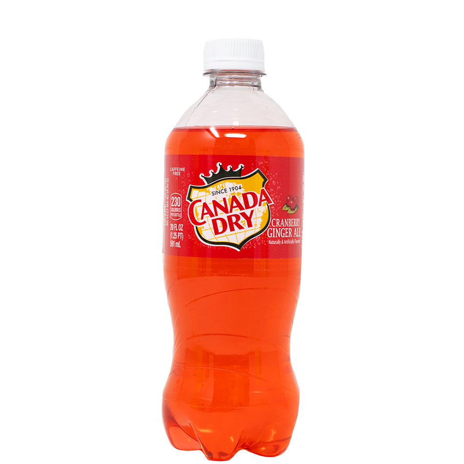 Canada Dry Cranberry Ginger Ale - 591mL - Cranberry Ginger Ale - Festive Fizz - Canada Dry - Sparkling Symphony - Refreshment Game - Tart and Tangy - Ginger Zing - Taste Adventure - Celebration in a Bottle - Flavour Explosion - Canada Dry Cranberry - Ginger Ale