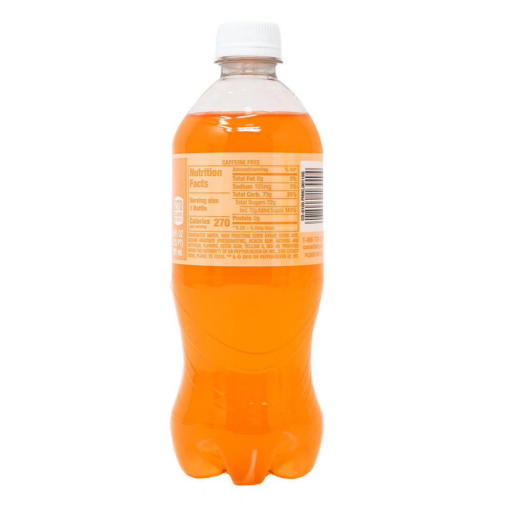 Canada Dry Peach Ginger Ale - 591mL | Candy Funhouse – Candy