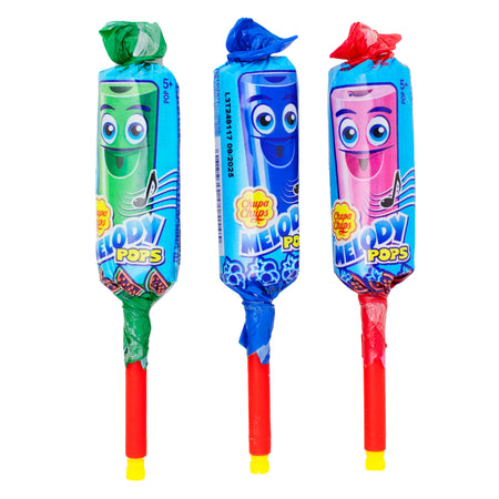 Chupa Chups Melody Pop Assorted Flavours - 0.53oz - Chupa Chups - Chupa Chups Melody Pop - Chupa Chups Lollipop - Lollipop Candy