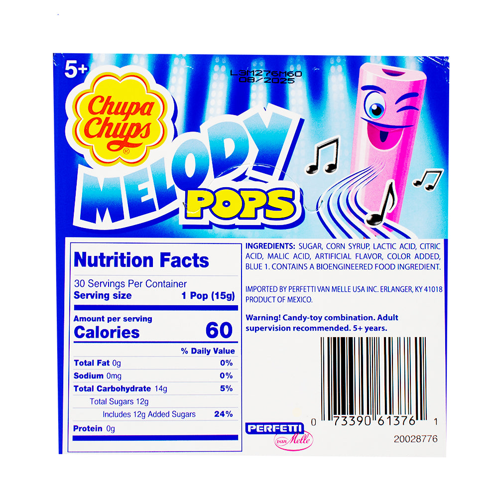 Chupa Chups Melody Pop Assorted Flavours | Candy Funhouse – Candy