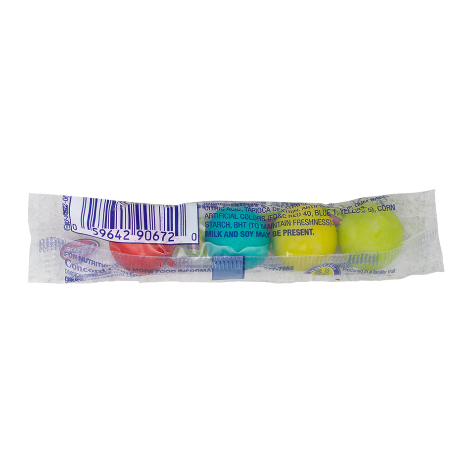 Cry Baby Extra Sour Bubble Gum Assorted Tube Mini - 0.64oz Nutrition Facts Ingredients