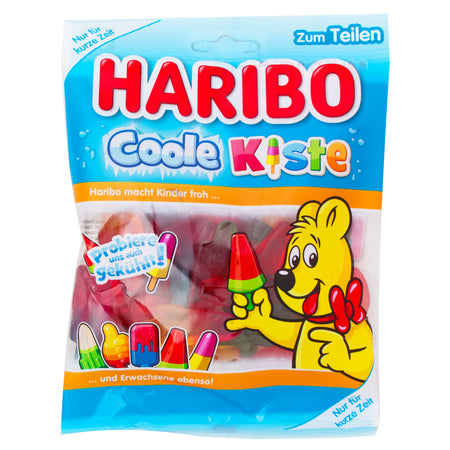 Haribo Cool Kiste (Popsicles) - 175g - Haribo - Haribo Gummy - Haribo Gummies - Soft Gummies - Chewy Gummies - Popsicle Gummy - Haribo Popsicle Gummy 