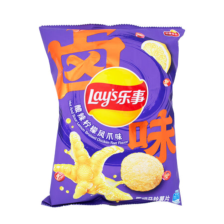 Lays Chicken Feet - 70g - Lay's Chicken Feet - Chicken-flavoured chips - Savoury snacks - Crispy chips - Unique flavours - Snack cravings - Crunchy goodness - Flavourful snacks - Savoury munchies - Irresistible taste