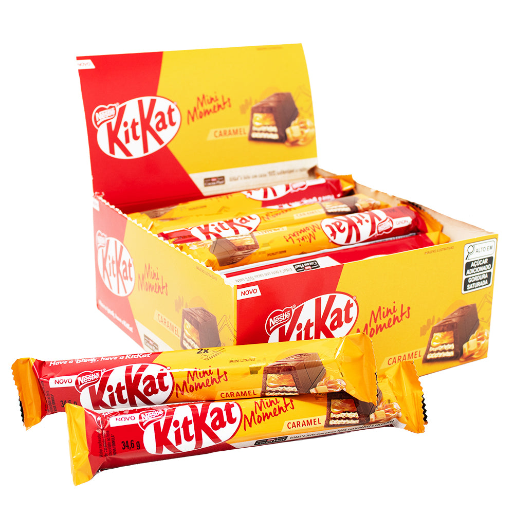 Kit Kat Mini Box Kit Kat Mini Moments Caramel - 34.6g | Candy Funhouse – Candy Funhouse CA
