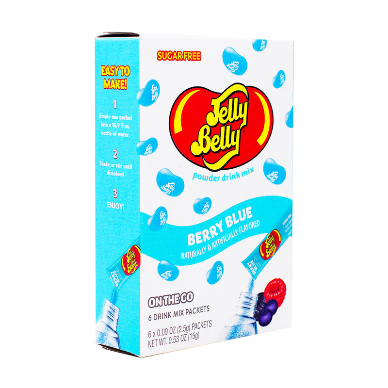 Singles to Go Jelly Belly Berry Blue - Singles to Go Jelly Belly Berry Blue - Berry Blue Drink Packets - Jelly Belly Berry Flavoured Drink - On-the-Go Berry Flavour - Refreshing Berry Beverage - Berry Blue Drink Mix - Convenient Drink Packets - Jelly Belly Flavoured Water Enhancer - Blue Raspberry Sensation Drink - Berry-Licious Hydration - Singles to go - Singles to go Drink - Powdered Drinks - Jelly Belly Drink - Jelly Belly Candy