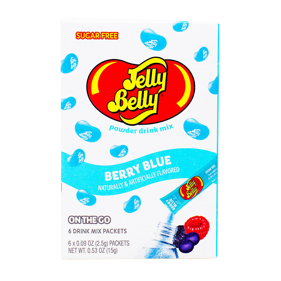 Singles to Go Jelly Belly Berry Blue - Singles to Go Jelly Belly Berry Blue - Berry Blue Drink Packets - Jelly Belly Berry Flavoured Drink - On-the-Go Berry Flavour - Refreshing Berry Beverage - Berry Blue Drink Mix - Convenient Drink Packets - Jelly Belly Flavoured Water Enhancer - Blue Raspberry Sensation Drink - Berry-Licious Hydration - Singles to go - Singles to go Drink - Powdered Drinks - Jelly Belly Drink - Jelly Belly Candy