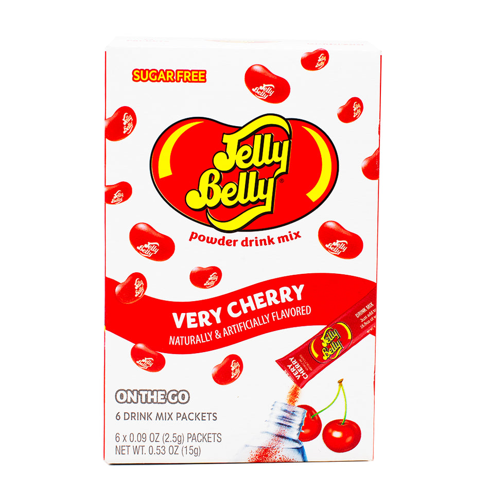 Singles to Go Jelly Belly Very Cherry - Singles to Go Jelly Belly Very Cherry - Very Cherry Drink Packets - Jelly Belly Cherry Flavoured Drink - On-the-Go Cherry Flavour - Refreshing Cherry Beverage - Very Cherry Drink Mix - Convenient Drink Packets - Jelly Belly Flavoured Water Enhancer - Cherry Sensation Drink - Cherry-Licious Hydration - Singles to go - Singles to go Drink - Powdered Drinks - Jelly Belly Drink - Jelly Belly Candy