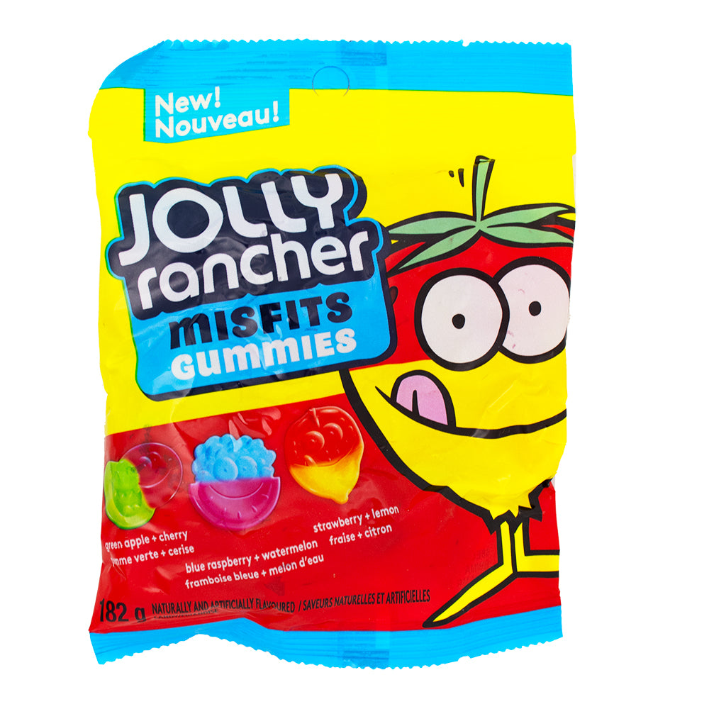 Jolly Rancher Misfits Gummies Candy - 182g