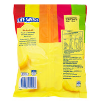 Lifesavers Bananas (Aus) - 160g Nutrition Facts Ingredients - Lifesavers Bananas - Australian Candy Delight - Tropical Fruit Flavour - Chewy Banana Candy - Authentic Aussie Treat - International Candy Sensation - Juicy Banana Goodness - Taste of Down Under