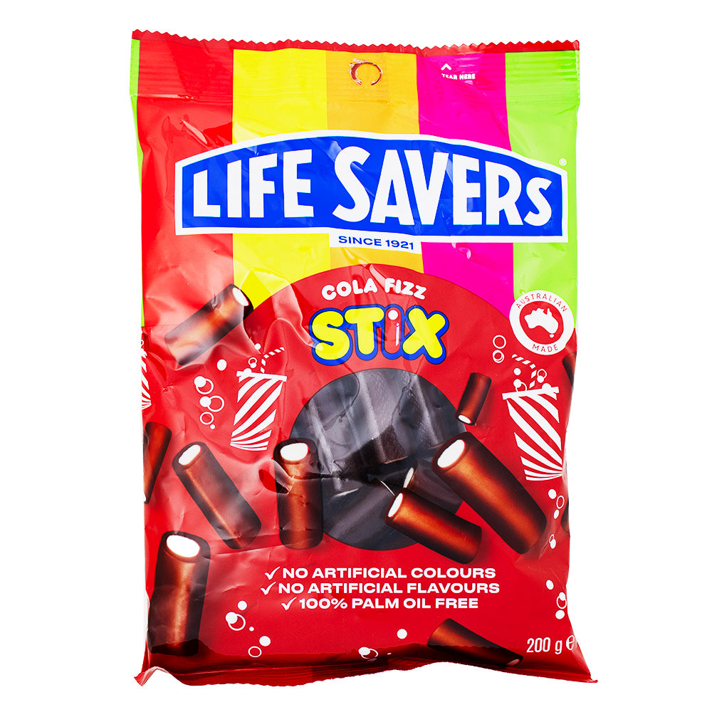 Lifesavers Stix Cola Fizz (Aus) - 200g | Candy Funhouse – Candy Funhouse CA