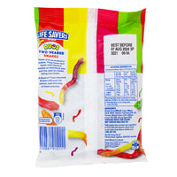Lifesavers Duos Two-Headed Snakes (Aus) - 192g Nutrition Facts Ingredients - Lifesavers Duos Two-Headed Snakes - Australian Candy - Gummy Candy - Unique Flavour Blends - Fruity Gummies - International Candy - Aussie Snacks